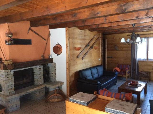 Spacious chalet 8 pers, 3 bedrooms, fireplace, Wi-Fi, BBQ FR-1-762-1 - Serre Chevalier 1500 - Monêtier Les Bains