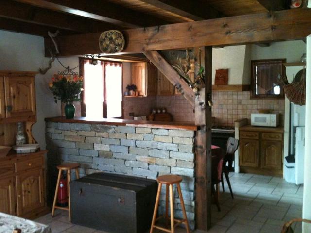 Spacious chalet 8 pers, 3 bedrooms, fireplace, Wi-Fi, BBQ FR-1-762-1 - Serre Chevalier 1500 - Monêtier Les Bains