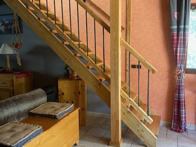 Spacious chalet 8 pers, 3 bedrooms, fireplace, Wi-Fi, BBQ FR-1-762-1 - Serre Chevalier 1500 - Monêtier Les Bains