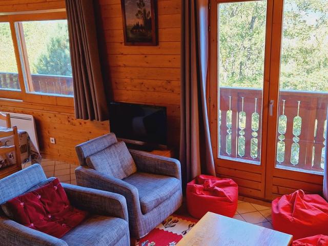 Chalet in Montalbert: 3 Bedrooms, Mezzanine, Fireplace, Equipped Kitchen, Parking FR-1-755-7 - Plagne Montalbert