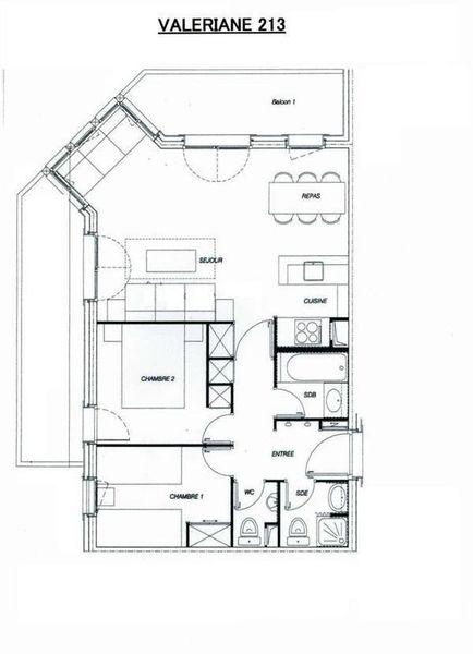 Appartment Valeriane VAL213RON - Valmorel