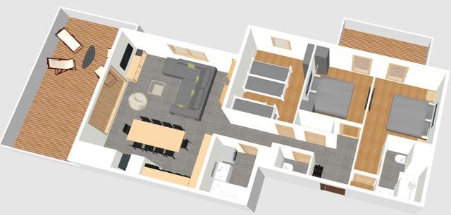 Apartements LE MANAKA - Plagne Centre