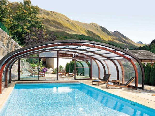 Stylish 3BR Apt with Pool & Sauna, 100m from Ski Slopes – Pet Friendly FR-1-467-45 - Le Grand Bornand