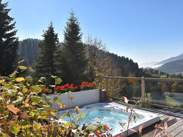 Luxury Chalet with Ski-In/Ski-Out, Sauna & Outdoor Jacuzzi at Le Grand-Bornand FR-1-467-68 - Le Grand Bornand