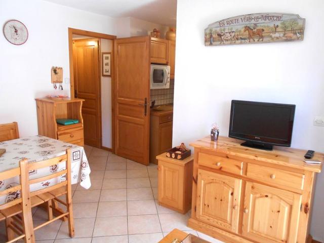 Charming Studio, Village Center, South Terrace, Near Ski Pistes, Sleeps 4 FR-1-467-83 - Le Grand Bornand