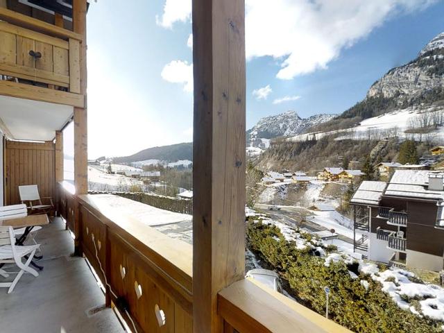 Ski-In/Ski-Out 2BR Apartment with Garden, BBQ, and Stunning Mountain Views FR-1-467-55 - Le Grand Bornand
