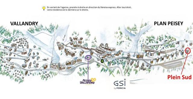 Appartment Plein Sud PVA-PLS046 - Plan Peisey