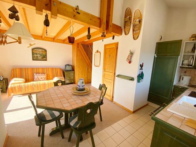 3-Room Apartment with Mezzanine, Sleeps 6, Ski-In/Ski-Out at Morillon 1100 FR-1-412-90