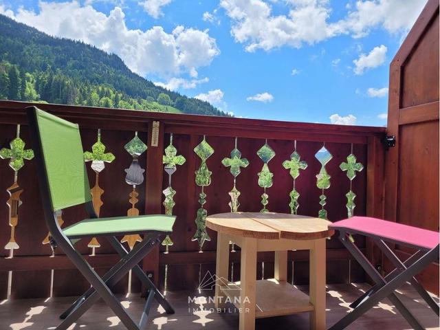 Beautiful 4-pers. apartment with balcony and garage in Grand-Bornand FR-1-458-189 - Le Grand Bornand