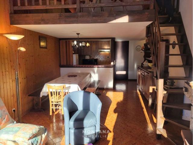 Large 2-bed + mezzanine for 6, south-facing balcony FR-1-458-192 - Le Grand Bornand
