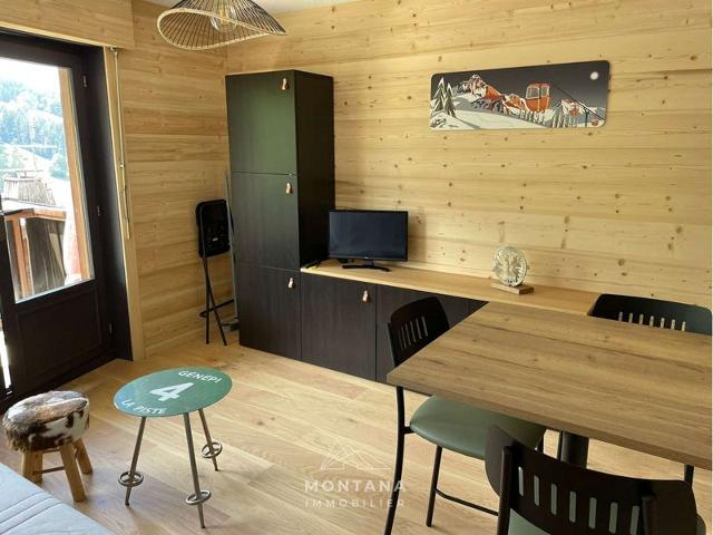 Renovated studio for 4 in Grand-Bornand, balcony, ski locker FR-1-458-194 - Le Grand Bornand