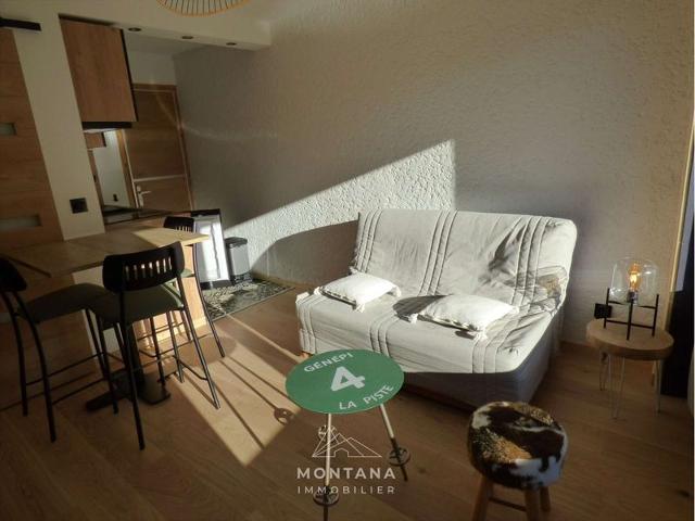 Renovated studio for 4 in Grand-Bornand, balcony, ski locker FR-1-458-194 - Le Grand Bornand