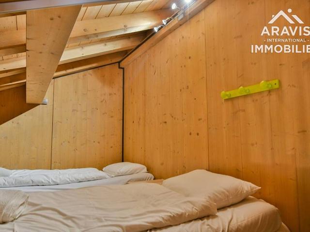 Cozy Apartment, 50m from Slopes, Sleeps 5, Fully Equipped Kitchen FR-1-391-183 - Le Grand Bornand