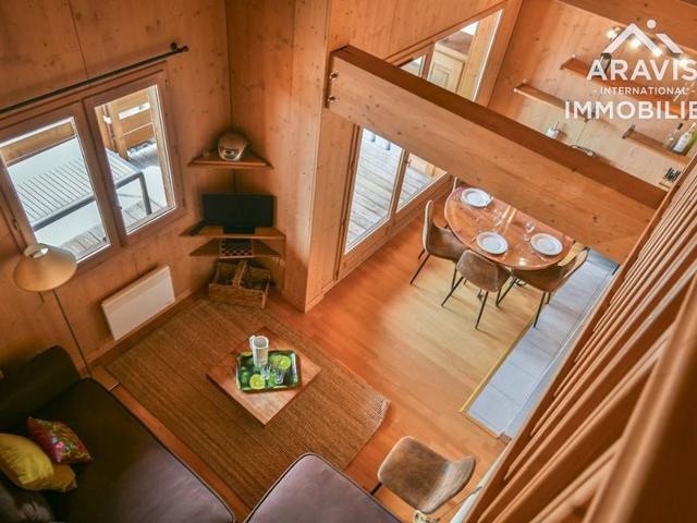 Cozy Apartment, 50m from Slopes, Sleeps 5, Fully Equipped Kitchen FR-1-391-183 - Le Grand Bornand