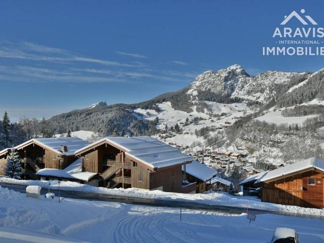 Cozy Apartment, 50m from Slopes, Sleeps 5, Fully Equipped Kitchen FR-1-391-183 - Le Grand Bornand