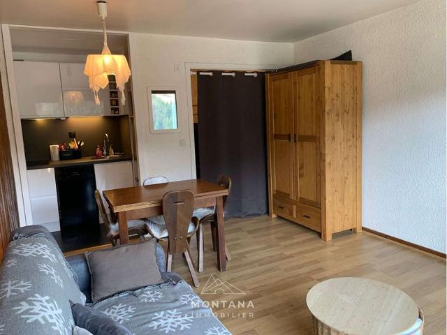 Renovated studio for 4, Le Grand-Bornand, south balcony, near skibus FR-1-458-200 - Le Grand Bornand