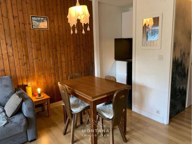 Renovated studio for 4, Le Grand-Bornand, south balcony, near skibus FR-1-458-200 - Le Grand Bornand