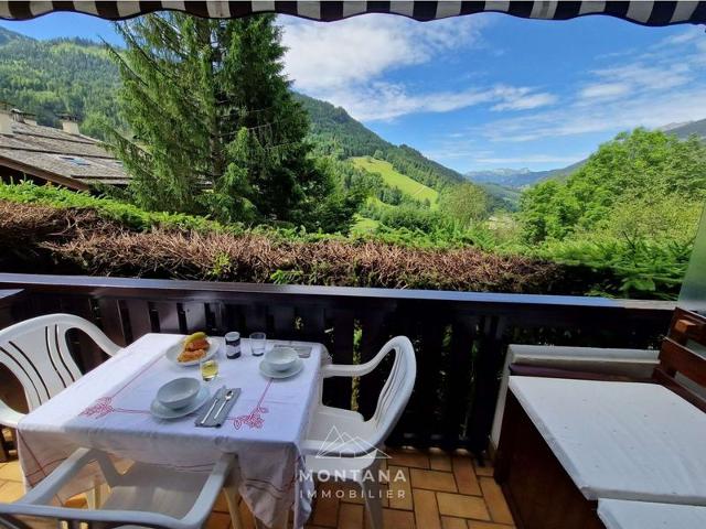 Renovated T2 in Le Grand-Bornand with balcony, parking and terrace, 4 people, near village FR-1-458-205 - Le Grand Bornand