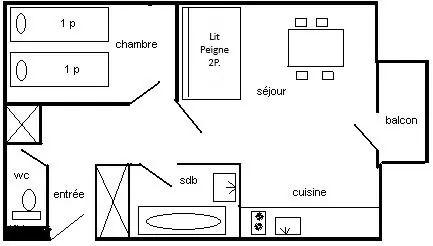 Residence Les Hameaux I - Plagne Villages
