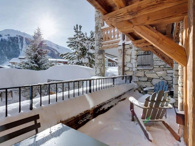 Luxurious 3BR Apartment with Fireplace, Balcony & Mountain Views in Val-d'Isère FR-1-694-65 - Val d'Isère Centre