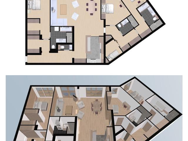 Luxurious 4-Room Apartment with Balcony in Prime Location, Near Slopes and Amenities FR-1-694-167 - Val d'Isère Centre