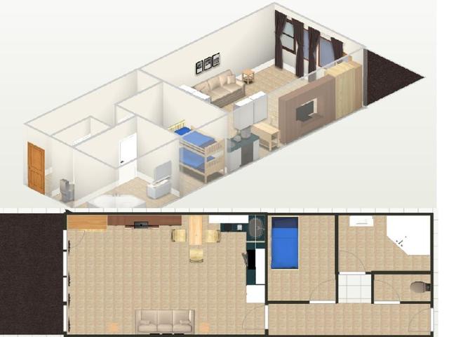 Luxury Studio with Balcony, Ski-in/Ski-out, Central Val-d'Isère FR-1-694-299 - Val d'Isère Centre