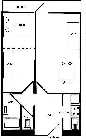 Residence Le Jannu - Plagne Centre