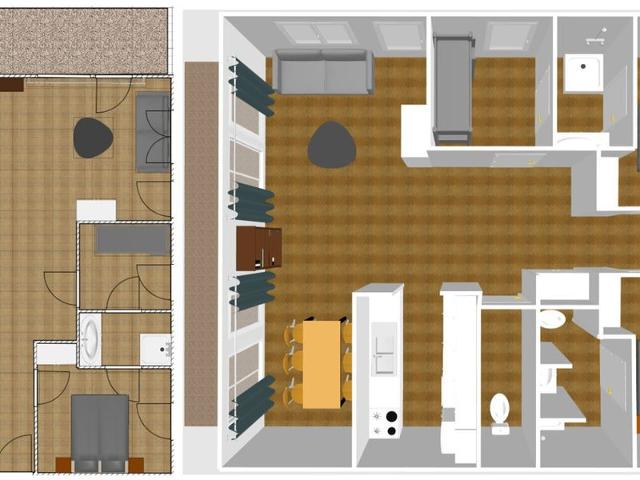 Luxury Apartment in Legettaz with Fireplace, WiFi, and Garage FR-1-694-359 - Val d'Isère Le Châtelard