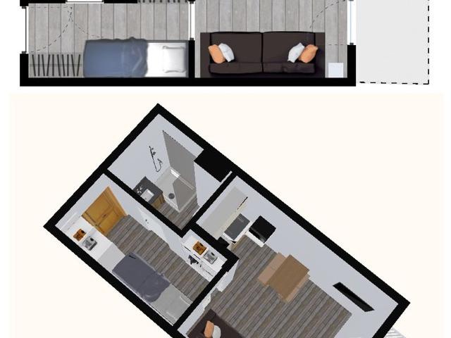 Renovated studio with balcony, parking and near slopes in Val-d'Isère FR-1-694-287 - Val d'Isère Centre