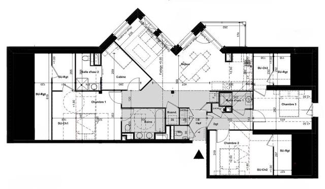 Appartment Le Roc G483 - Valmorel