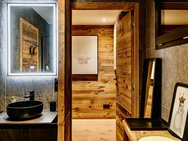Gorgeous 6-room chalet, jacuzzi and sauna, near slopes in La Plagne Montalbert FR-1-755-24 - Plagne Montalbert