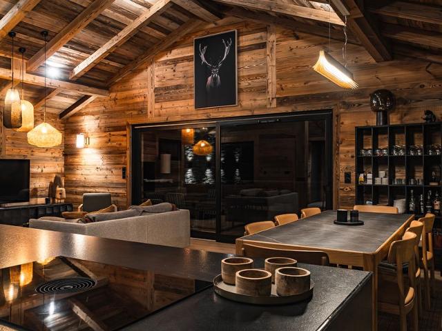 Gorgeous 6-room chalet, jacuzzi and sauna, near slopes in La Plagne Montalbert FR-1-755-24 - Plagne Montalbert