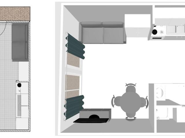 Studio 19m², Balcony, Ski-in/Ski-out - Val d'Isère FR-1-694-360 - Val d'Isère Centre