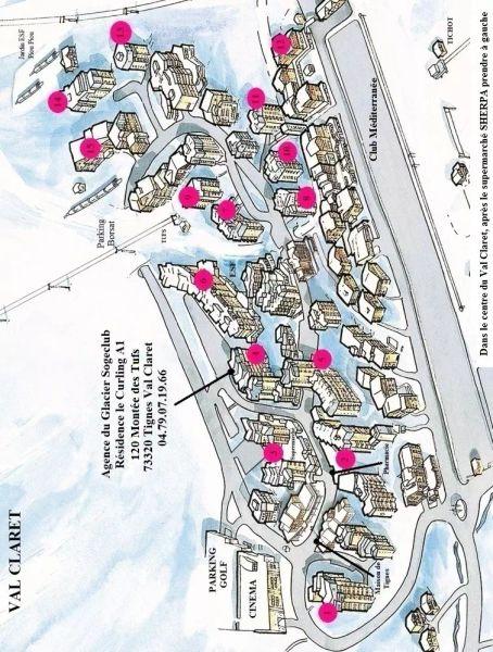 Roundabout of the slopes - Tignes Val Claret