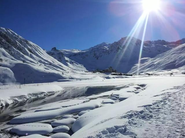 Roundabout of the slopes - Tignes Val Claret