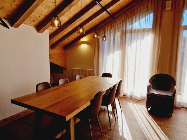 Beautiful 3-Bed Apt in Plagne Montalbert with Fireplace, WIFI, Parking & Terrace FR-1-755-28 - Plagne Montalbert