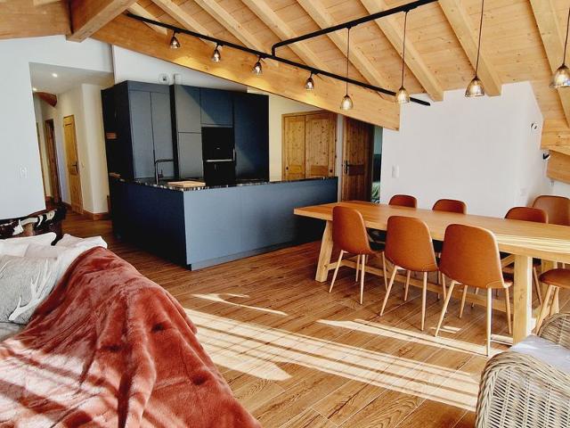 Beautiful 3-Bed Apt in Plagne Montalbert with Fireplace, WIFI, Parking & Terrace FR-1-755-28 - Plagne Montalbert