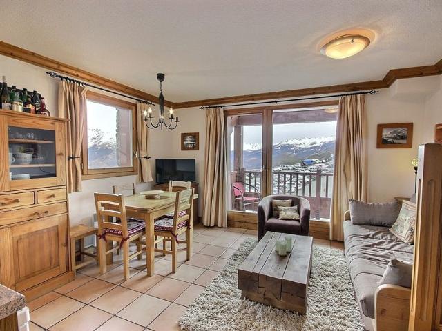 Duplex apartment in the center, 20m from slopes, 7 pax, WIFI, free parking FR-1-755-27 - Plagne Montalbert