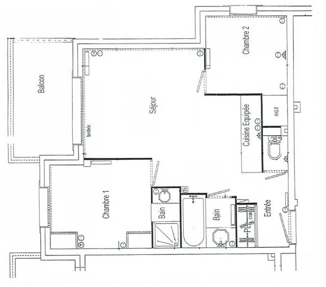 Apartements VILLAGE DES LAPONS C - Les Saisies