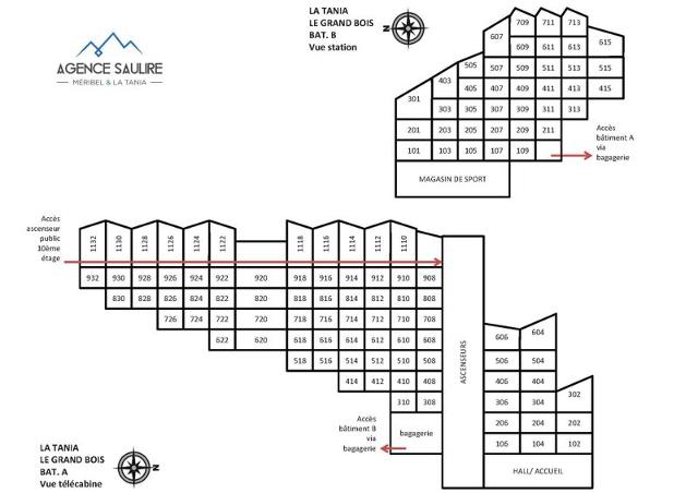 Apartements GRAND BOIS A - La Tania