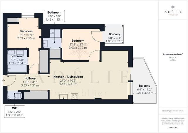 Appartment Le Diamant Des Cimes DIAMANT11 - La Rosière