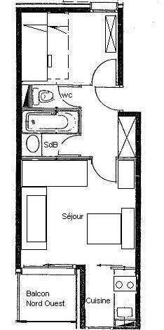 Appartment Cristallin G487 - Valmorel
