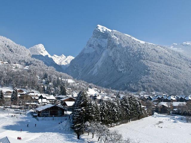 Beautiful T3 apartment in new residence with parking and WIFI, near village and ski bus FR-1-624-168 - Samoëns
