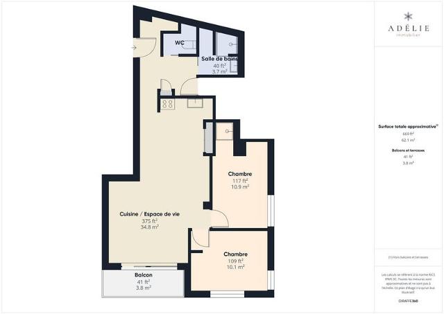 Chalet De L'hermine HERMINE 3 - La Rosière