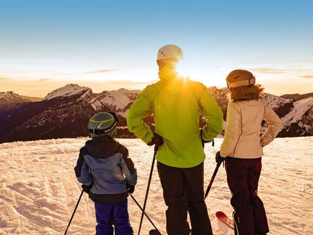 Mountain-style studio with balcony, mountain views and wellness access FR-1-467-38 - Le Grand Bornand