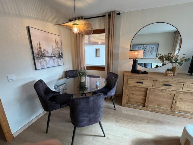 Design and cozy T2 in La Clusaz with south terrace and private garage FR-1-459-235 - La Clusaz