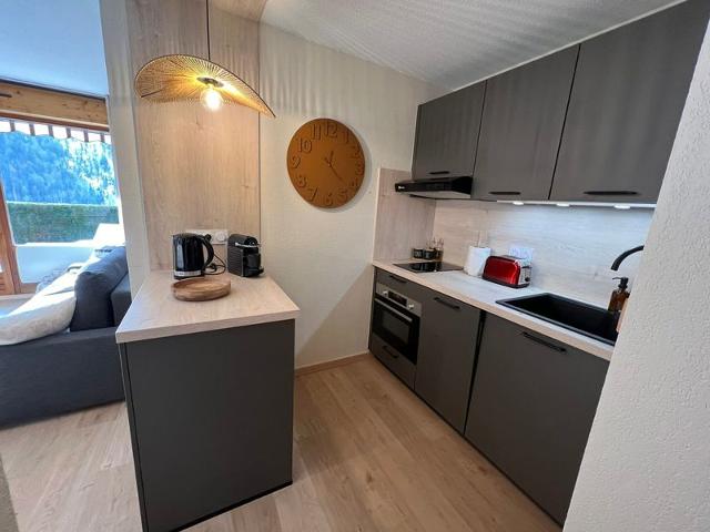 Design and cozy T2 in La Clusaz with south terrace and private garage FR-1-459-235 - La Clusaz