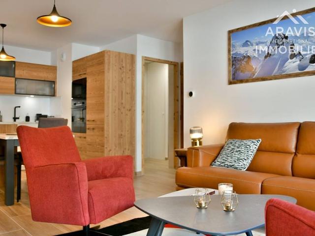 New apartment at slopes, parking, Wi-Fi, balcony, sleeps 6 FR-1-391-188 - Le Grand Bornand
