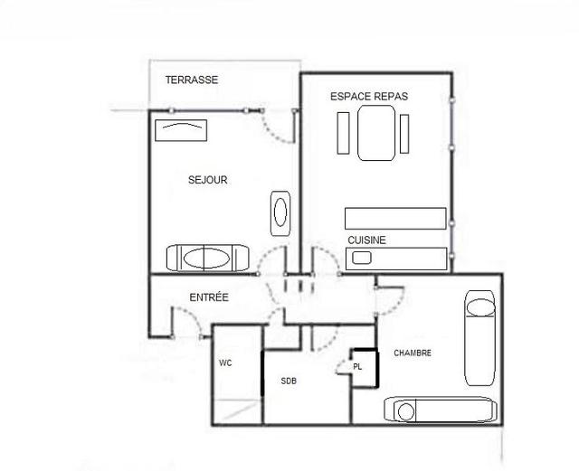 Appartment Pierrafort G500 - Valmorel