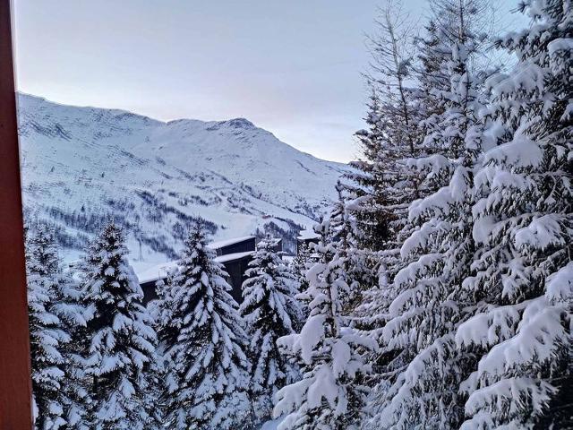 Ski-In/Ski-Out Studio in Les Menuires - Sleeps 4, Mountain View, Fully Equipped Kitchen FR-1-178-53 - Les Menuires Reberty 1850